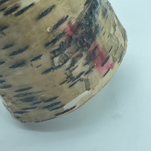 Large Candle Brown Tan Tree Trunk Log Wax - Picture 4 of 10